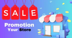 Promotion of your drop shipping store